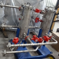 Delivery of an automated wastewater treatment plant