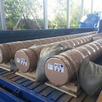 Supply of a well slotted filters to residents of Uyutny settlement