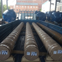 Supply of a well slotted filters to residents of Uyutny settlement