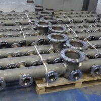 Shipment of a large batch of drainage and distribution devices for filters tanks