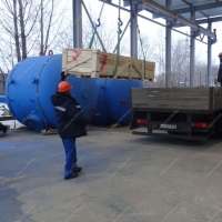 Shipment of a large batch of drainage and distribution devices for filters tanks